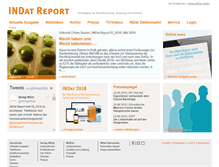 Tablet Screenshot of indat-report.de